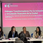 “Este Plan, que vamos a legislar en el Congreso capitalino, tiene que ver con qué queremos para nuestra ciudad durante 20 años”, expresó Xóchitl Bravo. FOTO: Especial