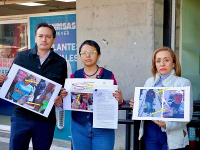 Con mucha discreción, el coordinador del PAN en el Congreso de la Ciudad de México, Andrés Atayde sondea sus posibilidades para ser candidato a la Alcaldía Álvaro Obregón, para lo cual tiene a una aliada muy importante: la diputada Liz Salgado, quien conoce el territorio desde hace más de15 años, porque lo ha caminado completamente. FOTO: Especial