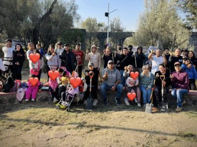 Nuevamente queda demostrado que querer es poder. Sí se pueden hacer las cosas cuando hay voluntad y amor por nuestra tierra. FOTO: Especial Kanek