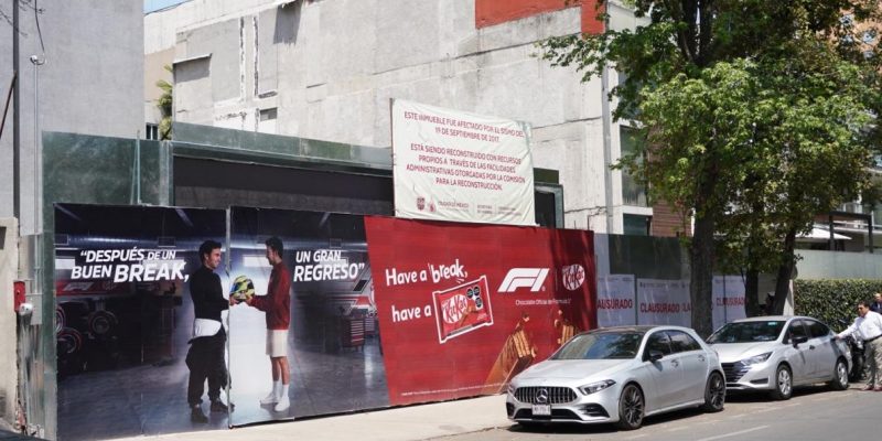 La alcaldía Miguel Hidalgo presentó una denuncia penal en contra del ex alcalde en esta demarcación, Víctor Hugo Romo y su ex director jurídico por actos de corrupción y ejercicio abusivo de funciones, al permitir la demolición sin permisos de una obra en el predio ubicado en Moliere 88, inmueble que se encuentra bajo el Acuerdo de Facilidades Administrativas para la Reconstrucción del sismo de 2017. FOTO: Especial