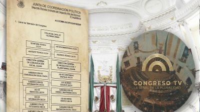 Pues con ese acuerdo, el director general del Canal del Congreso, Rocha ya no va a tener pretexto para seguir dilatando la entrega de su Plan de Trabajo, de la mano de la propuesta de presupuesto para la operación del Canal, pues su fecha límite original era el 31 de enero, aunque le ampliaron el plazo al 28 de febrero, y ya tiene casi medio mes que se le venció.