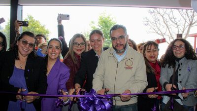 La Alcaldía La Magdalena Contreras inauguró con gran entusiasmo la extensión de la Casa de la Mujer “Ifigenia Martínez”, un espacio que ahora ofrece nuevos servicios como lavandería, salón de belleza y una infraestructura renovada para el bienestar integral de las mujeres. FOTO: Especial