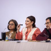 En la 183 Representación de la Pasión, Muerte y Resurrección del Cristo en Iztapalapa que se celebra esta Semana Santa se espera la asistencia de más de 2 millones de personas, por lo que se desplegó un operativo de seguridad con más de 9 mil policías, informó la jefa de Gobierno, Clara Brugada Molina.  FOTO: Especial