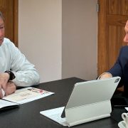 Semovi y Alcaldía Cuajimalpa impulsan transporte interno en Santa Fe. FOTO: Especial