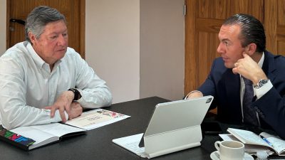 Semovi y Alcaldía Cuajimalpa impulsan transporte interno en Santa Fe. FOTO: Especial