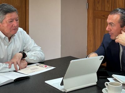 Semovi y Alcaldía Cuajimalpa impulsan transporte interno en Santa Fe. FOTO: Especial