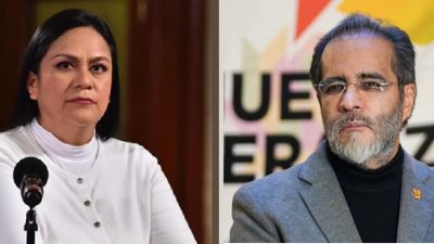 Si se concreta lo que todo mundo dice en Morena, la 'escuela de las ligas' llegará a la Presidencia nacional de ese partido, cuando la todavía secretaria del Bienestar, Ariadna Montiel, alumna y hechura política de René Bejarano (a) 'El Señor de las Ligas', sea designada presidenta. FOTO: Especial / RRSS