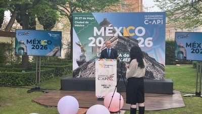Este jueves en Madrid, el Consejo Empresarial Alianza por Iberoamérica anunció que su IX Congreso Iberoamericano se llevará a cabo este año en la Ciudad de México del 25 al 27 de mayo. FOTOS: Especial