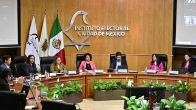 Tal parece que cuatro de los siete consejeros del Instituto Electoral de la Ciudad de México (IECM) gustan de los juegos de azar y por eso compraron boleto para la tómbola, a ver si hacen la chica y salen premiados con el nombramiento de consejeros del INE. FOTO: Especial