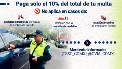 Sin embargo, el link al respecto arroja “error 404”. Es decir, para obtener este descuento del 90%, habría que acudir a solicitarlo directamente en las oficinas de la Secretaría de Finanzas, lo que hace sumamente complicado el trámite y, por lo tanto, la obtención del descuento. FOTO: Especial