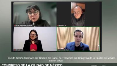 Los diputados integrantes del Comité del Canal del Congreso de la Ciudad de México están molestos con el director general de esa señal televisiva, Jorge Armando Rocha, porque no tuvo ni la delicadeza de someter a su consideración designaciones que ellos deben autorizar. FOTO: Especial