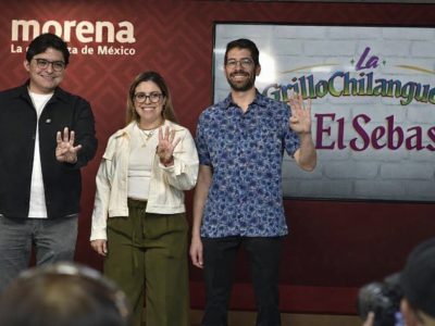 Este domingo volvieron a participar los mismos de siempre y uno nuevo, lo que la consolidó como La GrilloChilanguera de El Sebas, como le dicen a Sebastián Ramírez, ex presidente del partido en la capital del país. FOTO: Alterada irónicamente con IA Gemini-Copilot