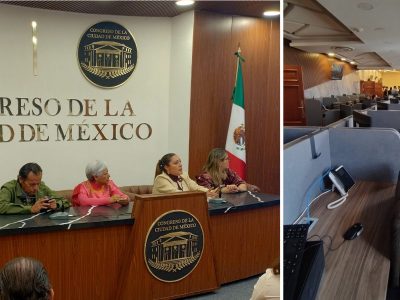 Se desató la polémica porque el Congreso de la Ciudad de México renovó la sala de prensa, pero hay que ver el bosque completo. Era una de las peores y más rascuaches y ahora quedó como una de las más vistosas de cualquier ente público del país, con un set para conferencias de prensa en verdad digno del Poder Legislativo de una de las capitales más importantes del mundo. FOTOS: CDMX Magacín