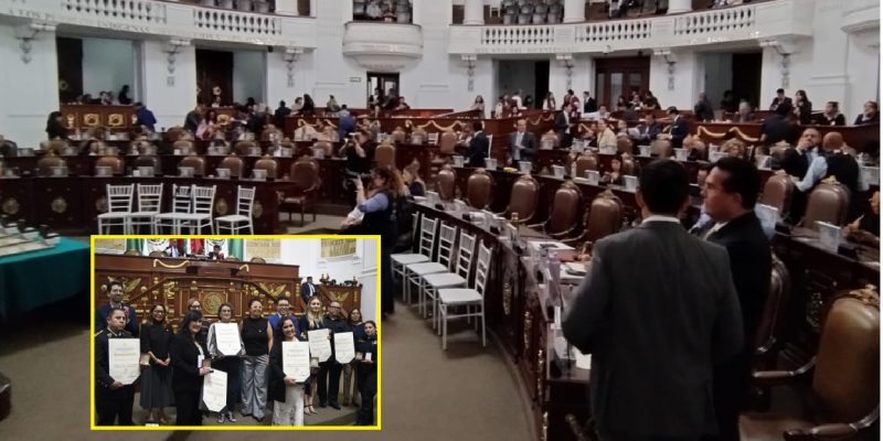 Pero hay tristes y lamentables excepciones, como el caso del Congreso de la Ciudad de México, donde no se les dio preferencia, a pesar de que ahí se crean las leyes. Este martes, en el Palacio de Donceles, los legisladores entregaron 84 medallas al Mérito en diferentes disciplinas, actividades profesionales y causas sociales. En total 13 diferentes áreas. FOTO: CDMX Magacín / Especial
