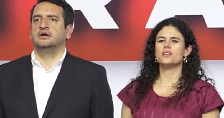 Tanto Luisa María Alcalde como Andy López Beltrán vieron truncadas sus esperanzas de convertirse en candidatos de su partido a la CDMX en 2030. Luisa también tendrá que buscar una diputación federal en 2027. A los dos les va a servir el fuero. FOTO:  Especial