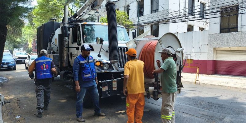 Aplican operación Vactor en la Doctores contra inundaciones