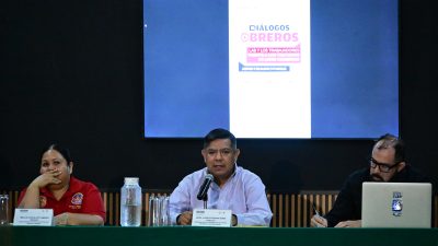 El Congreso de la CDMX abrió sus puertas para entablar un diálogo con representantes de sindicatos, nacionales e internacionales, acerca de los tratados de libre comercio y sus implicaciones en las condiciones laborales de la clase trabajadora. FOTO: Especial