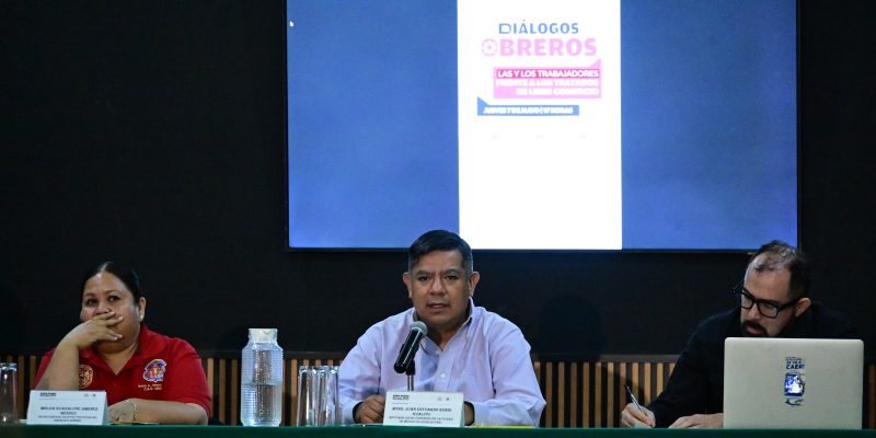 El Congreso de la CDMX abrió sus puertas para entablar un diálogo con representantes de sindicatos, nacionales e internacionales, acerca de los tratados de libre comercio y sus implicaciones en las condiciones laborales de la clase trabajadora. FOTO: Especial