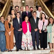 La falta de un encuentro con la oposición, PAN, MC y PRI se explicaba como un reflejo de la política morenista a nivel nacional: el presidente López Obrador jamás se reunió con ellos, y tampoco lo ha hecho la presidenta Claudia Sheinbaum en lo que va de su administración. FOTO: Especial