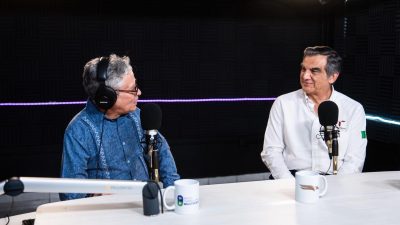 * Durante Diálogos con Américo, subraya avances en el proceso de reconstrucción del tejido social a través del DIF Tamaulipas y el programa Lazos de Bienestar en beneficio de las y los niños tamaulipecos. FOTO: Especial