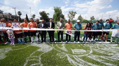 El Gobierno de la CDMX invierte 305 millones de pesos para rehabilitar 500 canchas y consolidar a la metrópoli como la Capital Deportiva de cara al Mundial 2026.