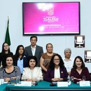 Los diputados Xóchitl Bravo –coordinadora de Morena–, Luis Chávez, Pedro Haces y Alberto Vanegas no estuvieron en la comparecencia para defender a Osorio, ante el muy delicado hecho de una sentencia del Instituto Electoral de la Ciudad de México (IECM). FOTO: Especial