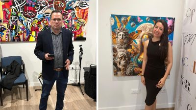 Este jueves, en Madrid, España, se presentó la iniciativa Punto Focal, un espacio abierto al arte liderado por los mexicanos Itzel Martínez y Juan Arias, quienes han desarrollado un proyecto colaborativo para apoyar a artistas mexicanos que buscan sitios para exponer sus obras. FOTO: Especial