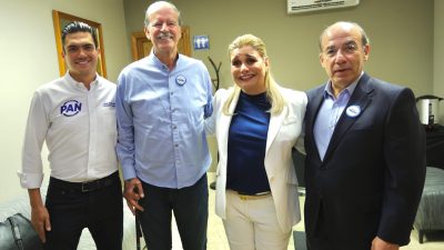 El dirigente nacional del PAN aseguró que el respaldo a Maru Campos trasciende al partido y advirtió que Acción Nacional no permitirá actos de autoritarismo contra la mandataria estatal. FOTOS: Especial