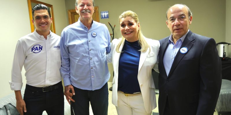 El dirigente nacional del PAN aseguró que el respaldo a Maru Campos trasciende al partido y advirtió que Acción Nacional no permitirá actos de autoritarismo contra la mandataria estatal. FOTOS: Especial