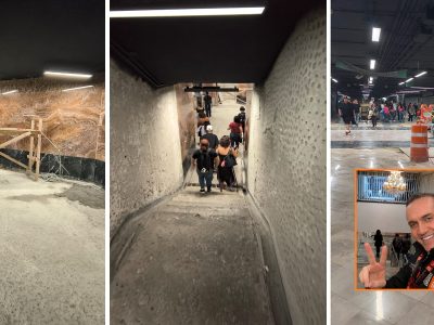 No queda claro si es más irrisorio o de pena ajena ver al director general del Metro, Monsieur Adrián Rubalcava, expresando frases en que no sólo hace el ridículo, sino que seguramente queda mal con la presidenta Claudia Sheinbaum. FOTOS: RRSS y CDMX Magacín