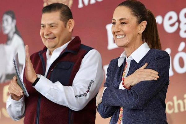 Hay datos que apuntan a que la administración de Alejandro Armenta en Puebla se va en el camino correcto, lo que incluso reconoció la presidenta Claudia Sheinbaum en su conferencia de prensa Mañanera. FOTO: Archivo / Especial