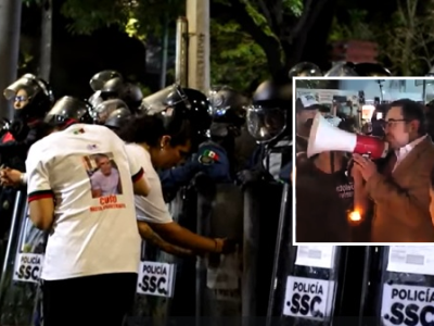 Por si había dudas, el miércoles por la noche quedó confirmado que el secretario de Gobierno de la Ciudad de México, César Cravioto, ya no es la solución de los problemas, se ha convertido en el problema. Genera más división y encono que gobernabilidad, incluso al interior de su partido, Morena. FOTOS: RRSS / @CarlosTorresF_ (el bueno)