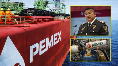 Al parecer, el Jefe Máximo, Israel Benítez, ex subsecretario de Seguridad Pública de la Ciudad de México y actual director de Pemex Logística nos debe una explicación, porque según los propios informes de la dependencia el huachicoleo se les duplicó este año y ya alcanzó en promedio los 100 mil barriles diarios. IMÁGENES: Archivo - Especial - Edición CDMX Magacín