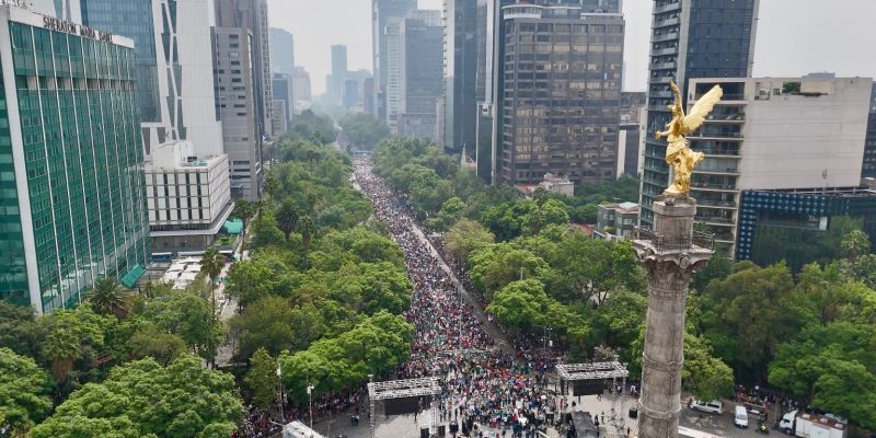 “Queremos que quienes nos visiten durante el Mundial encuentren una ciudad vibrante, incluyente y profundamente humana”, afirmó Brugada. FOTOS: Especial